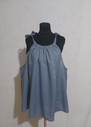 Блуза , топ h&m індійський бавовна 100%3 фото