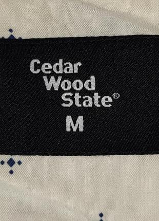 Мужская рубашка с коротким рукавом cedar wood state3 фото