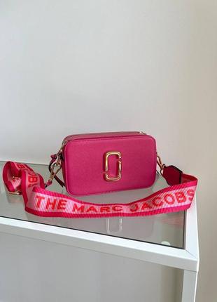 Женская сумка шопер клатч в стиле mj hot pink  жіноча6 фото