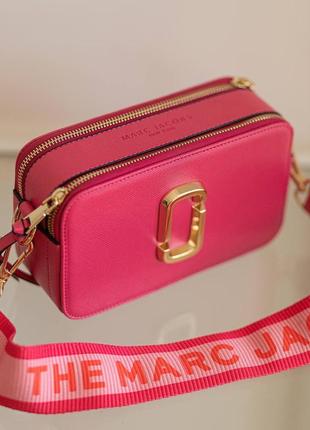 Женская сумка шопер клатч в стиле mj hot pink  жіноча3 фото