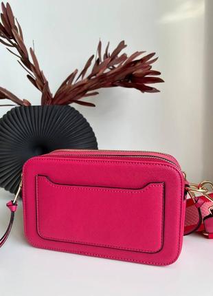 Женская сумка шопер клатч в стиле mj hot pink  жіноча7 фото