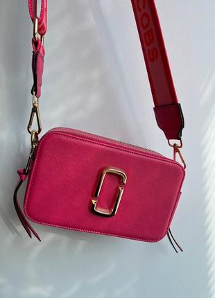 Женская сумка шопер клатч в стиле mj hot pink  жіноча8 фото