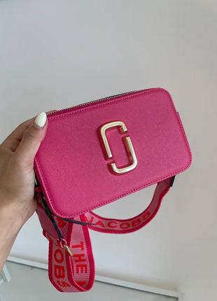 Женская сумка шопер клатч в стиле mj hot pink  жіноча9 фото