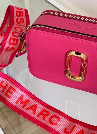 Женская сумка шопер клатч в стиле mj hot pink  жіноча2 фото