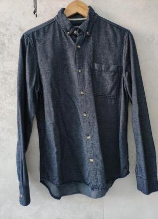 Рубашка в мужском стиле, из хлопка, s, m, 44, 46