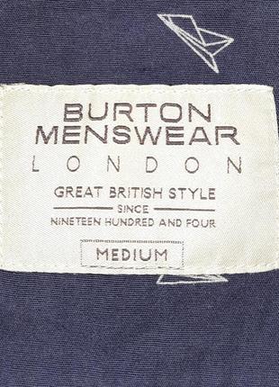 Мужская рубашка с коротким рукавом burton menswear london3 фото