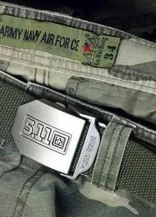 Nato tactical belt 5.11 ремень тактический хаки 5.11 тактичний ремінь 5.11 хакі8 фото