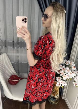 Платье кружевное летнее легкое 3