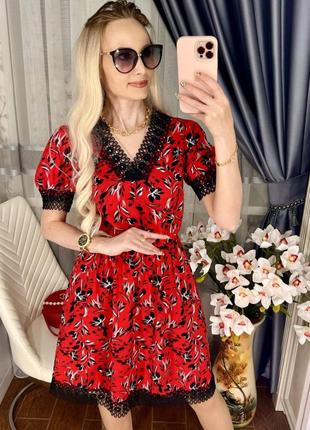 Платье кружевное летнее легкое 4