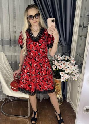 Платье кружевное летнее легкое 7