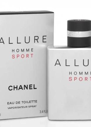 Туалетна вода мужская chanel allure homme sport 100 ml1 фото