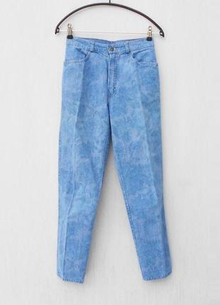 Высокие джинсы мом с орнаментом symons америка1 фото