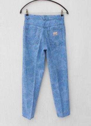 Высокие джинсы мом с орнаментом symons америка2 фото