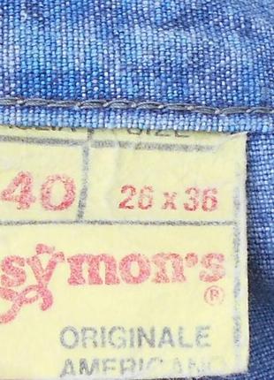 Высокие джинсы мом с орнаментом symons америка5 фото