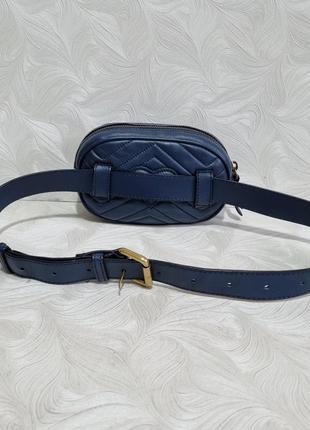 Шкіряна бананка gucci, оригінал2 фото