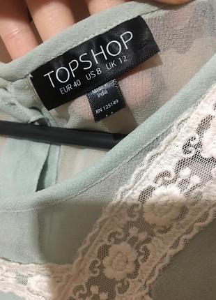 Блузка topshop в винтажном стиле2 фото