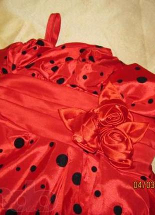 Размер 80-120 разные цвета букет роз шикарное нарядное пышное платье для девочки5 фото