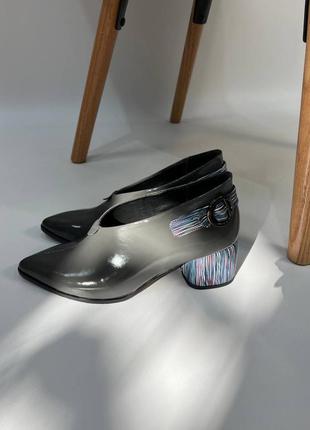 Туфли ботинки женские деми натуральная кожа замша италия6 фото