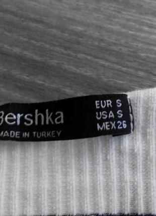 Боді в рубчик; bershka; s4 фото