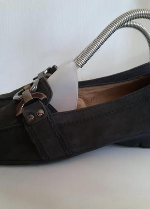 Кожаные женские туфли лоферы2 фото