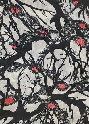 Подарунковий шарф 160 см label london 🇬🇧 хустина giles