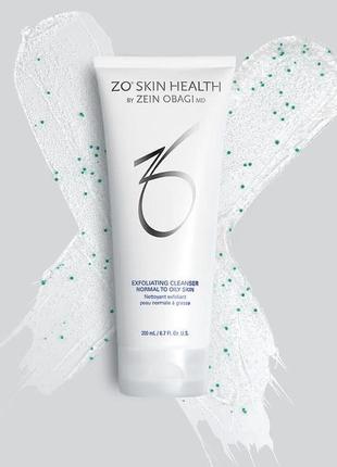 Zein obagi exfoliating cleanser for normal to oily очищающий гель с отшелушивающим действием