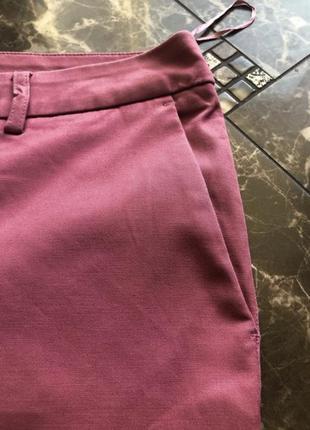 Брюки штаны чиносы next цвета пыльной розы9 фото