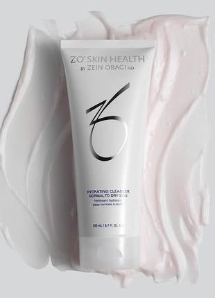 Zein obagi hydrating cleanser normal to dry skin зволожуючий і очищаючий гель для шкіри обличчя