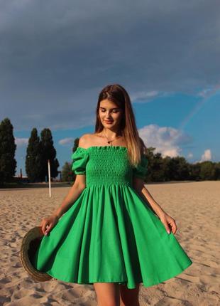 Платье лён вискоза guseva wear с-м1 фото