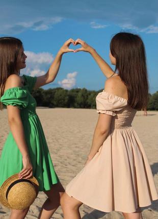 Платье лён вискоза guseva wear с-м 6