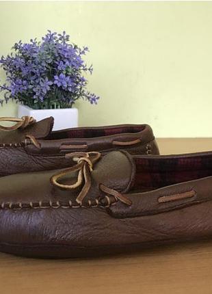 Чоловічі шкіряні мокасини l.l. bean 2