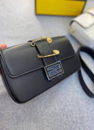 Сумка преміум якості шкіра в стилі fendi💝