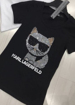 Нова жіноча футболка karl lagerfeld