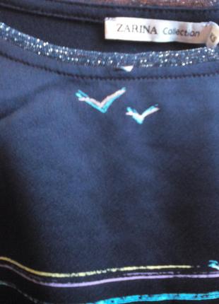 Лонгслив оригинальный принт нарядный для стройняшки последний8 фото