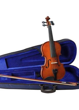 Скрипка leonardo lv-1512 (1/2) (комплект)