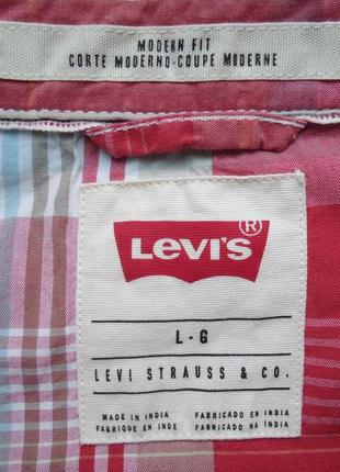 Рубашка  levis  levi strauss modern fit  левис левайс (l)4 фото