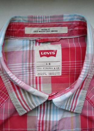 Рубашка  levis  levi strauss modern fit  левис левайс (l)3 фото