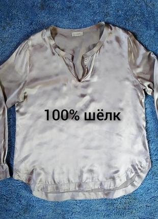 Блузка сорочка 100% шовк