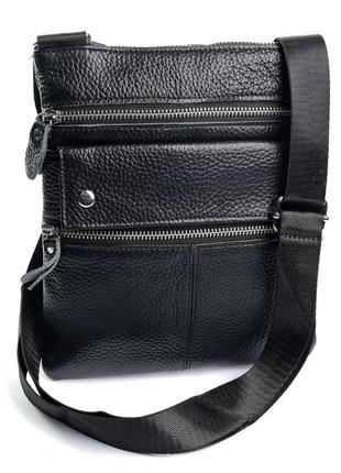 Мужская кожаная сумка чоловіча шкіряна сумочка мужская сумка-планшет из натуральной кожи.1 фото