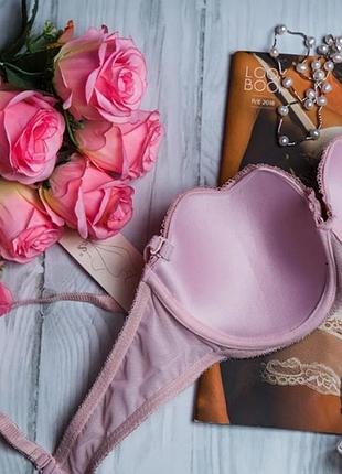 Бюстик в форме цветка, чашка с, два цвета. код: б2888 фото