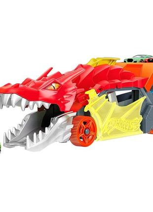 Хот вилс дракон hot wheels dragon launch transporter запускатель транспортер, оригинал