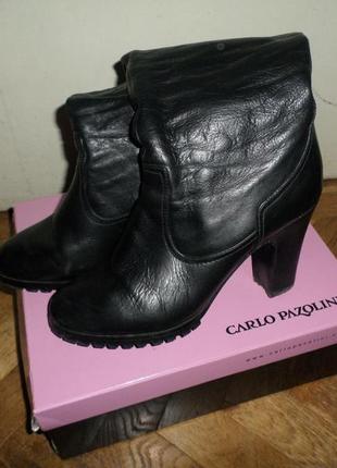 Чоботи  шкіряні  демісезонні 39 р.