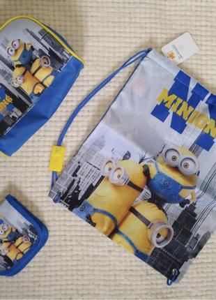 Рюкзак disney 4в1 minions4 фото