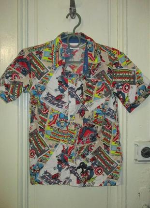 Рубашка.9-10 лет.рост 134-140см