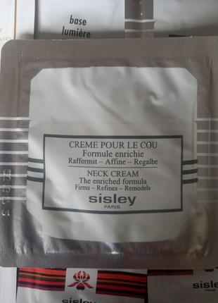 Крем sisley creme pour le cou formule enrichie (пробник)