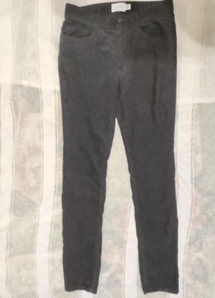 Джинси чорні вельветові topman w30 l32 на 13-14 років