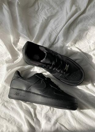 Унісекс кросівки nike air force black