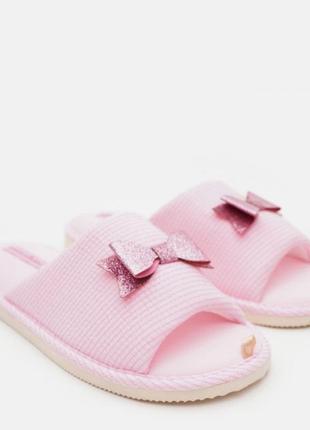 Капці жіночі кімнатні рожеві