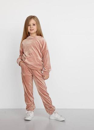 Дитячий велюровий костюм кенгуру ▫️