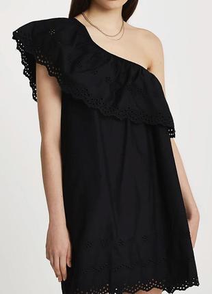 Плаття zara, h&m river island на одне плече прошва